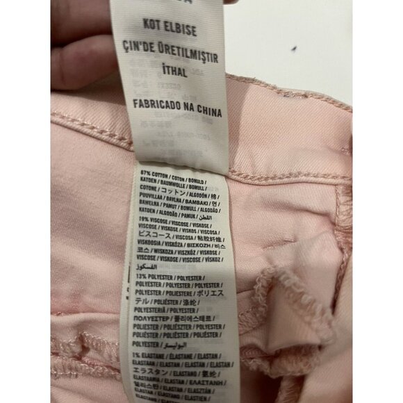 Abercrombie And Fitch Shorts Women 6 Pink Stretchy - Picture 9 of 9